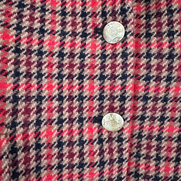 J.Crew Schoolboy Houndstooth Single Breasted Blazer Size 10 - Picture 6 of 10
